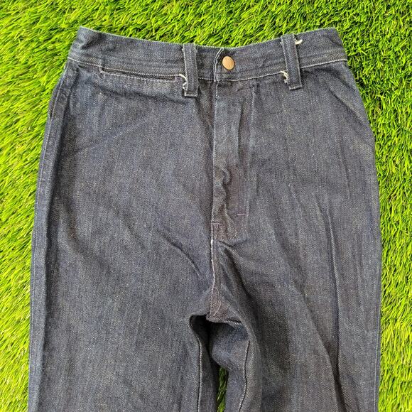 Vintage 80s Moodys-Goose Jeans Womens 00 22x34 Flared - Picture 15 of 16